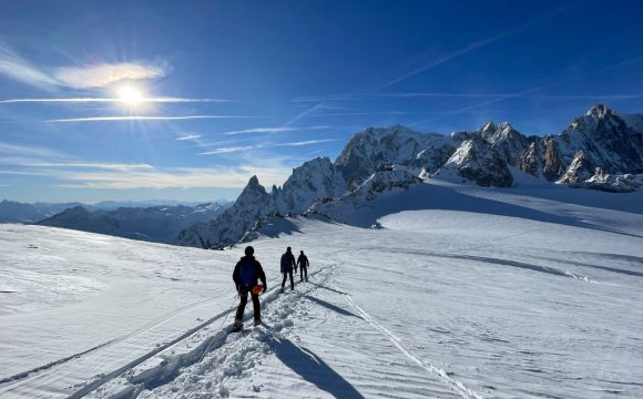 Marche glaciaire Chamonix. Chamonix glacier walk.